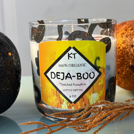 DEJA BOO Beeswax candles- Kaprice Tropical Candle Co.