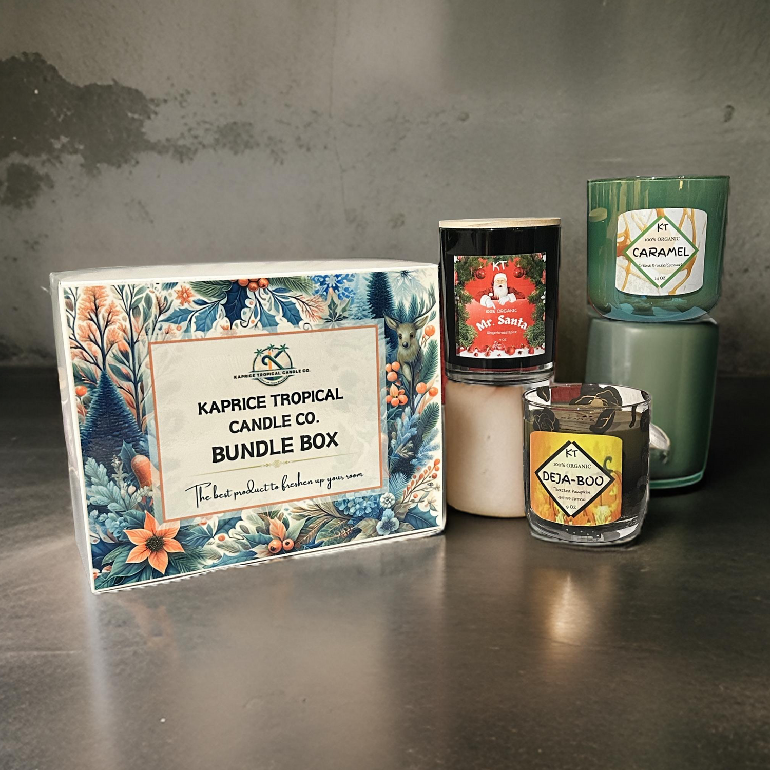 CANDLE TRIO BUNDLE - A Warm, Festive Escape