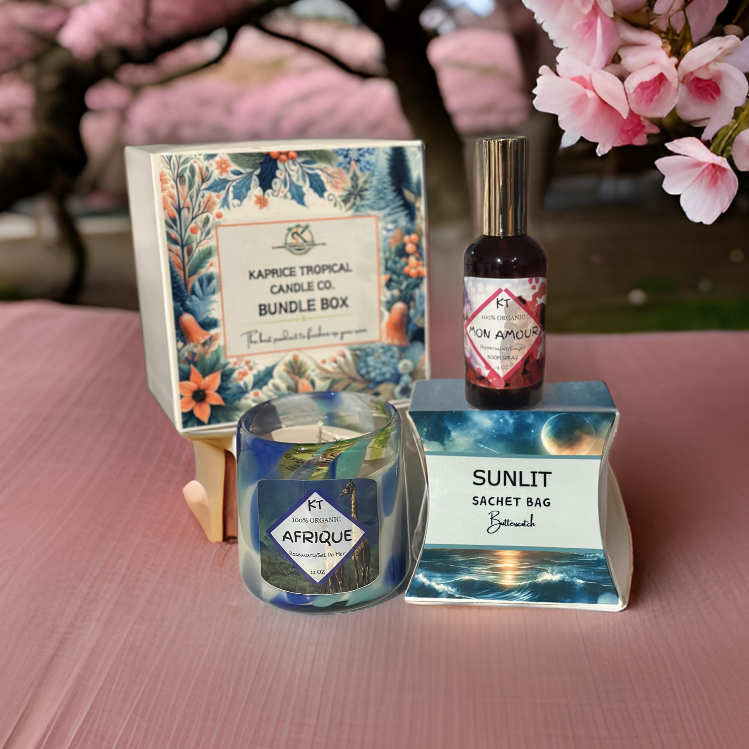 HOME AMBIANCE BUNDLE - A Harmonious Blend of Fragrance and Tranquility